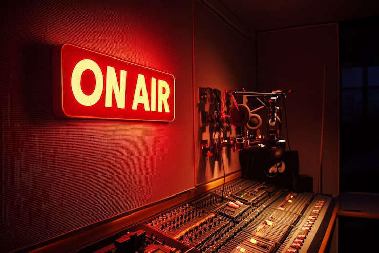 Radio streaming microphone